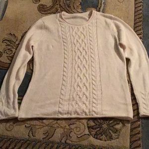 Genuine baby alpaca handmade sweater M/L